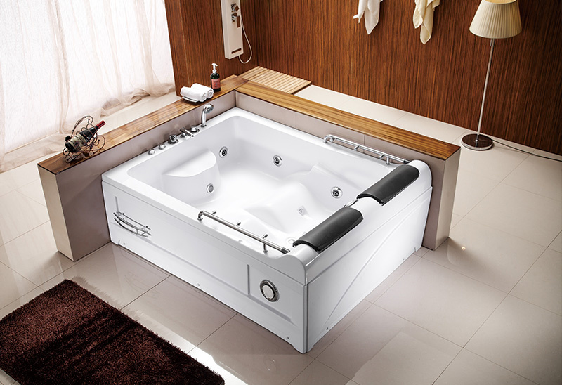 A007 1500mm 2-personers Jacuzzibadkar inomhus