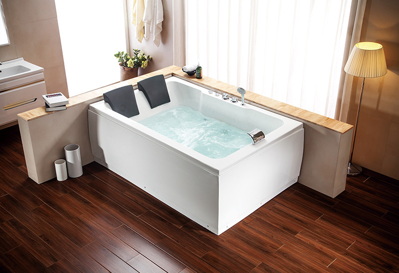 A051 180cm Två personers massagebadkar Jacuzzi Funktion